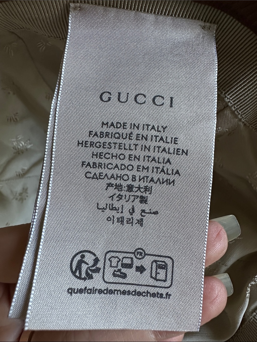 NEW Gucci GG Monogrammed Denim Baseball Cap - Picture 7 of 11
